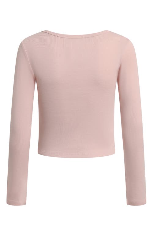 Billabong Kids' Brighter Days Long Sleeve Graphic T-shirt In Pink