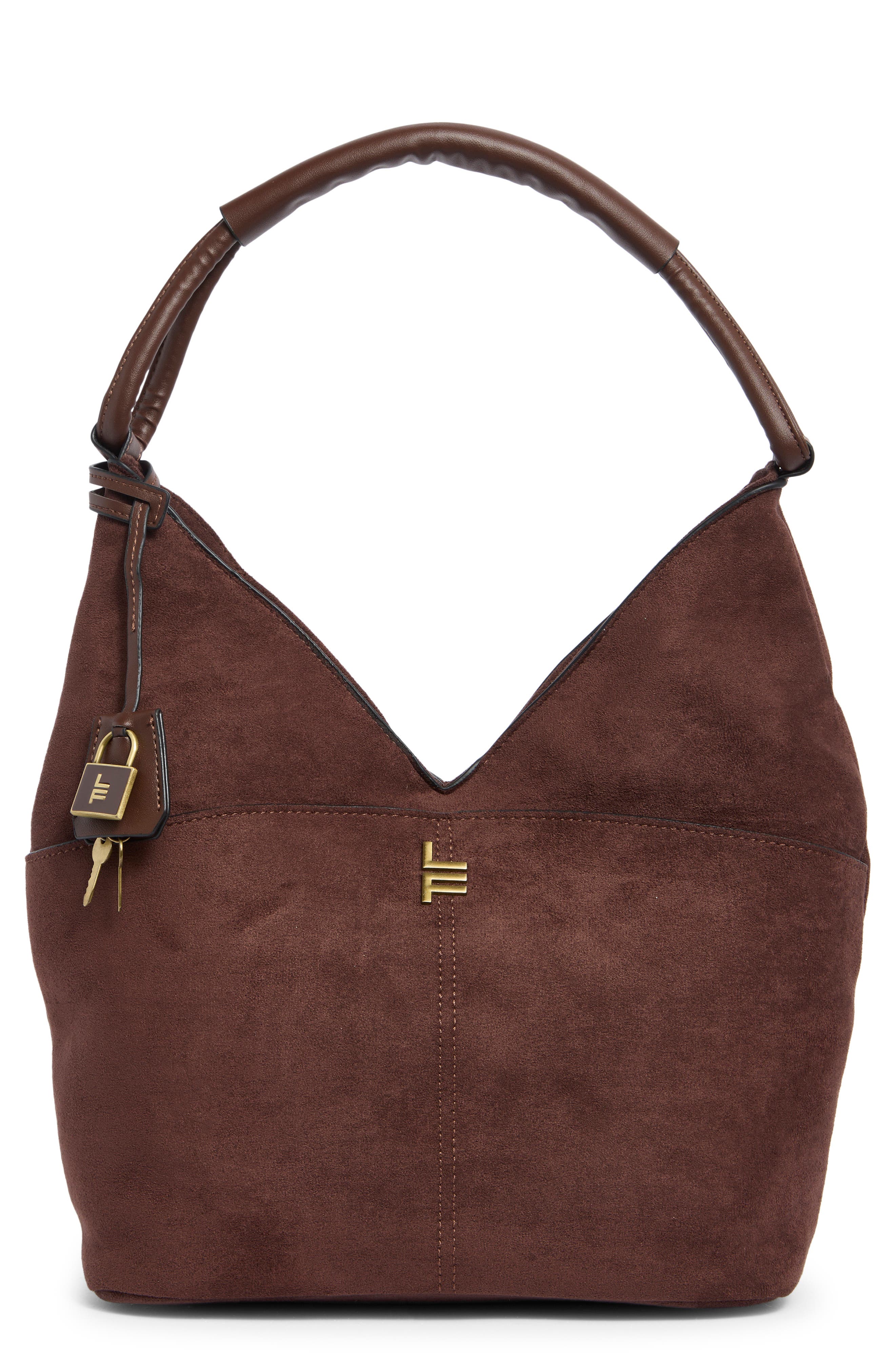 Faux Suede Origami Tote