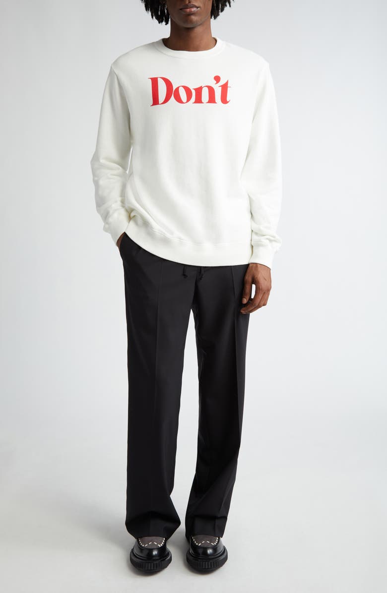 Undercover Wool Blend Drawstring Pants, Alternate, color,