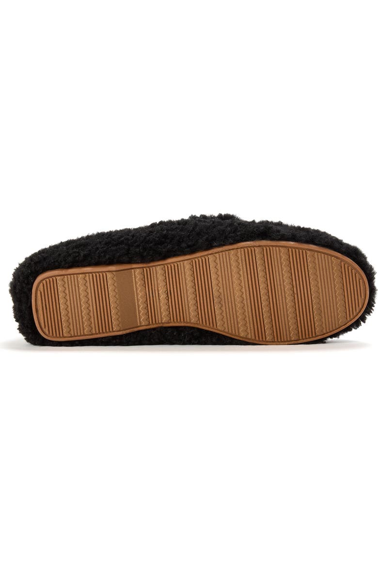 DEARFOAMS Madeline Luxe Teddy Loafer, Alternate, color, Black