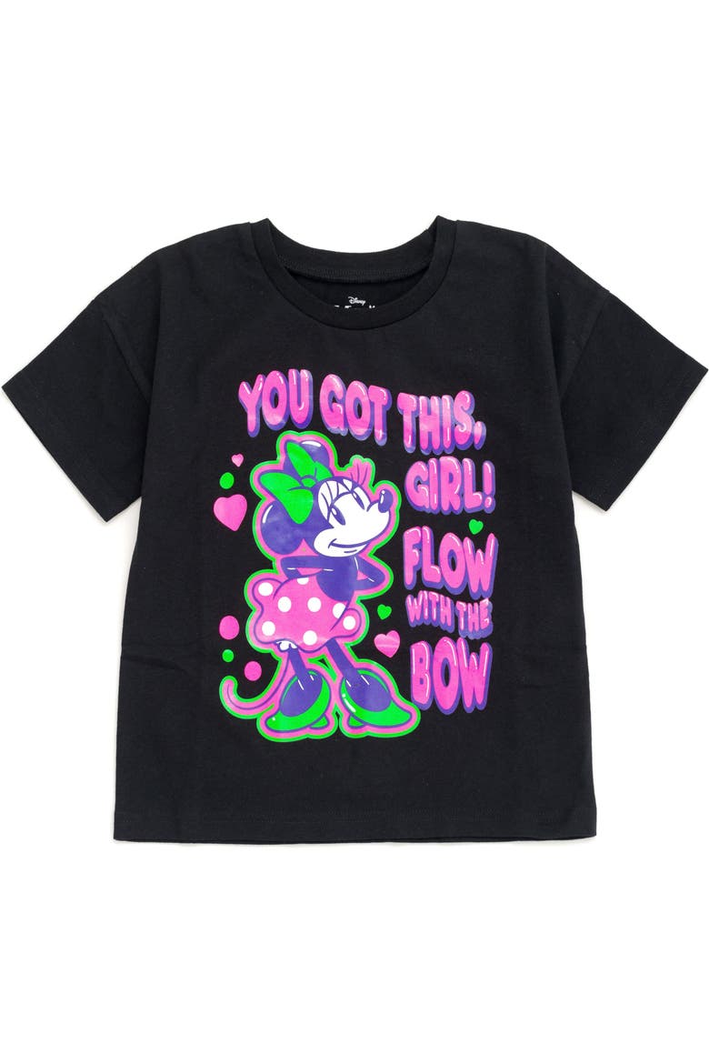 Minnie Mouse 2-pack Short Sleeve Graphic T-shirts (baby), Alternate, color, Minnie Black White