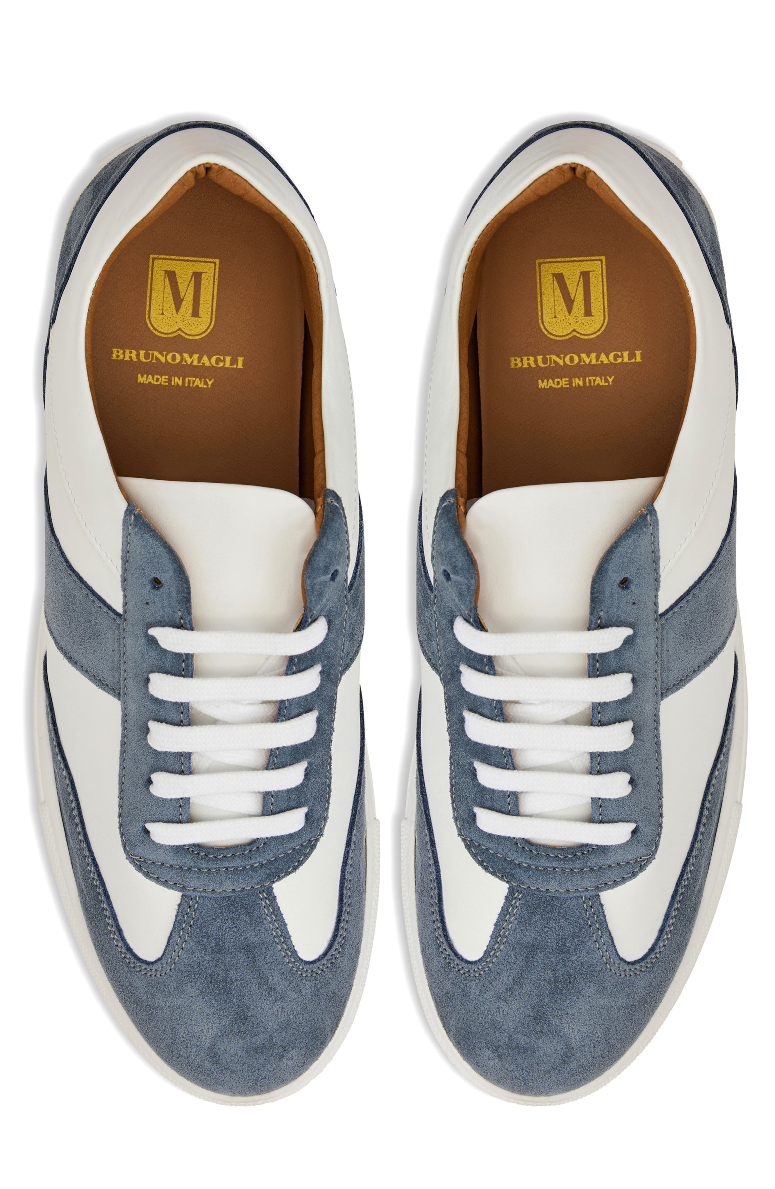 Bruno Magli Benito Sneaker, Alternate, color, Light Blue