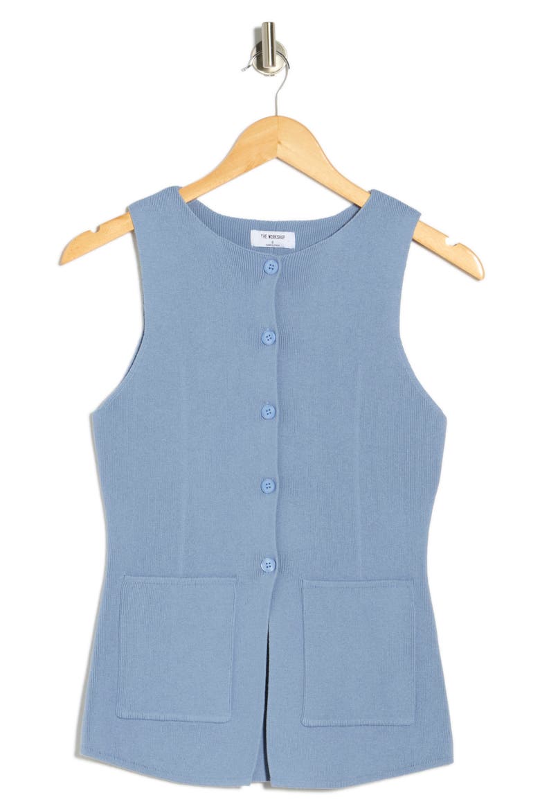 Sweater Vest, Alternate, color, BLUE