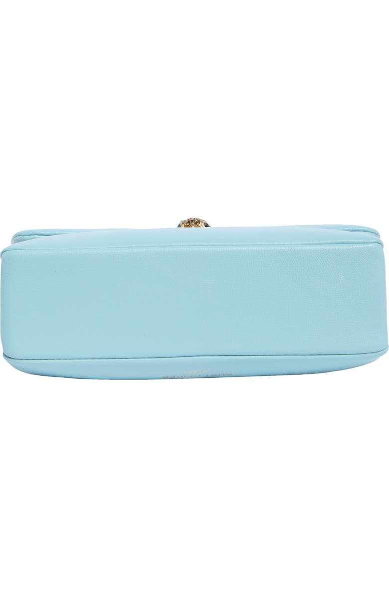 Kurt Geiger London Mini Kew Leather Shoulder Bag, Alternate, color, Mid Blue