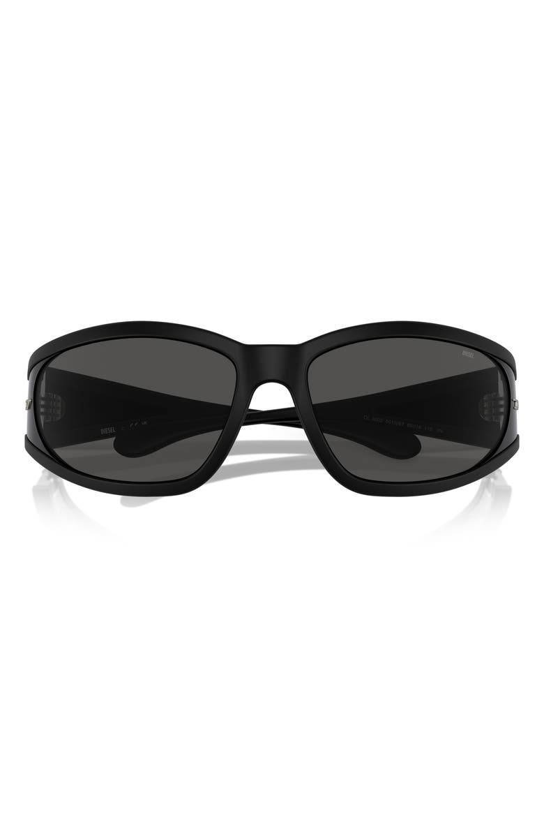 DIESEL<sup>®</sup> 65mm Oversize Pillow Sunglasses, Alternate, color, 