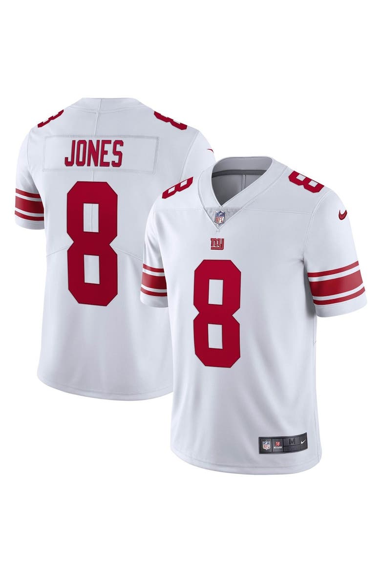 Men's Nike Daniel Jones White New York Giants Vapor Limited Jersey, Main, color, White
