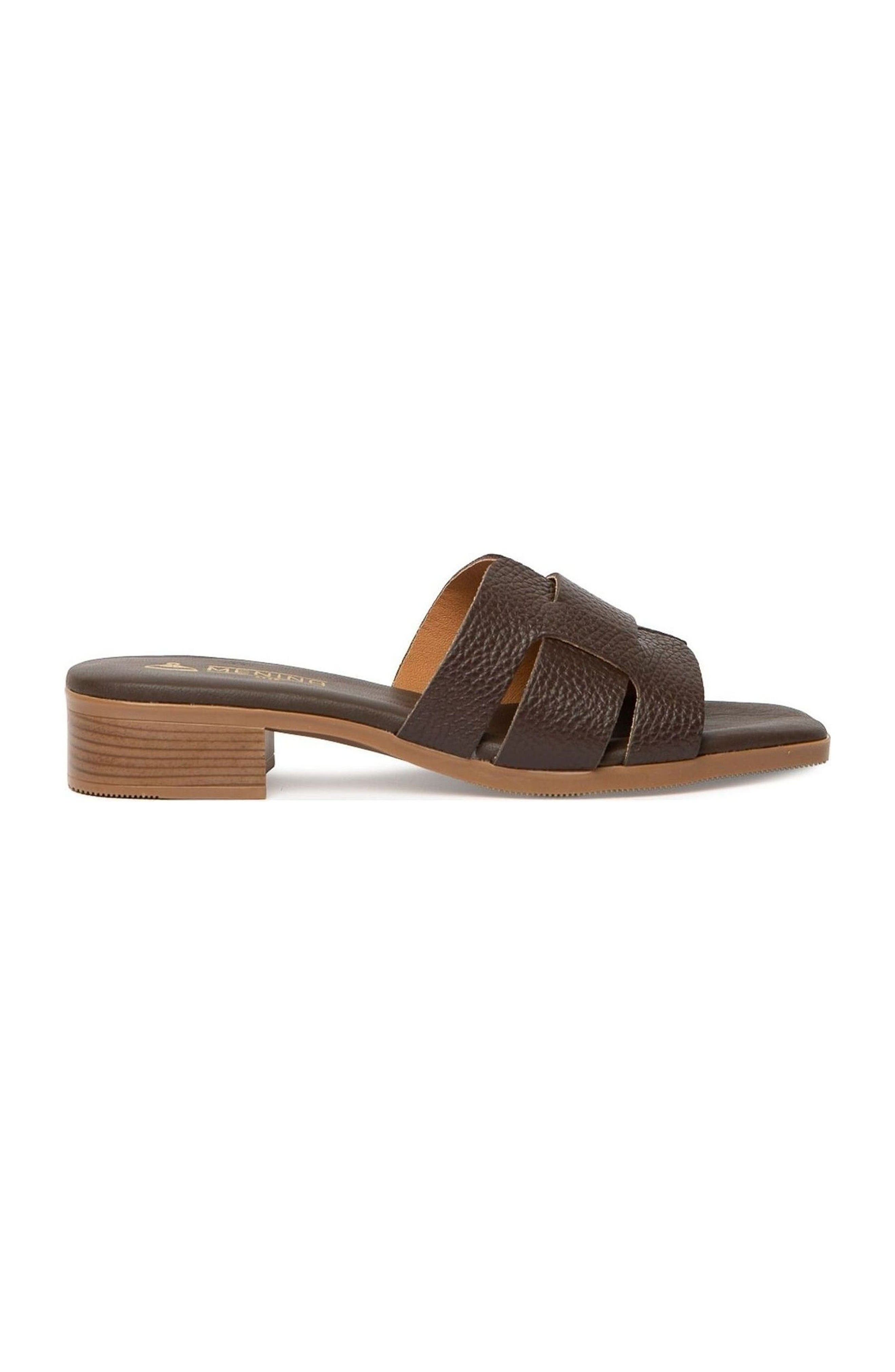 Ona Heeled Sandal, Alternate, color, Chocolate