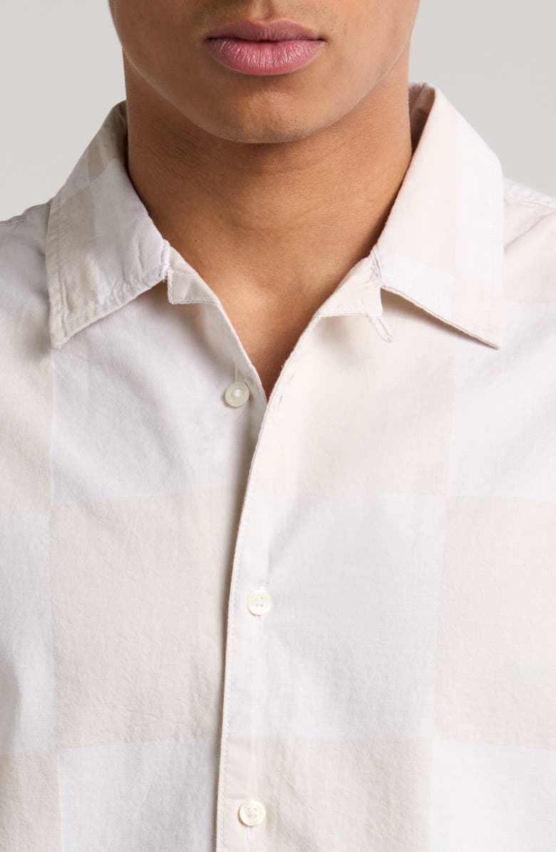 Vans Kessler Checkerboard Short Sleeve Woven Button-Up Shirt, Alternate, color,