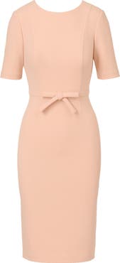 Adrianna Papell Bow Front Sheath Dress