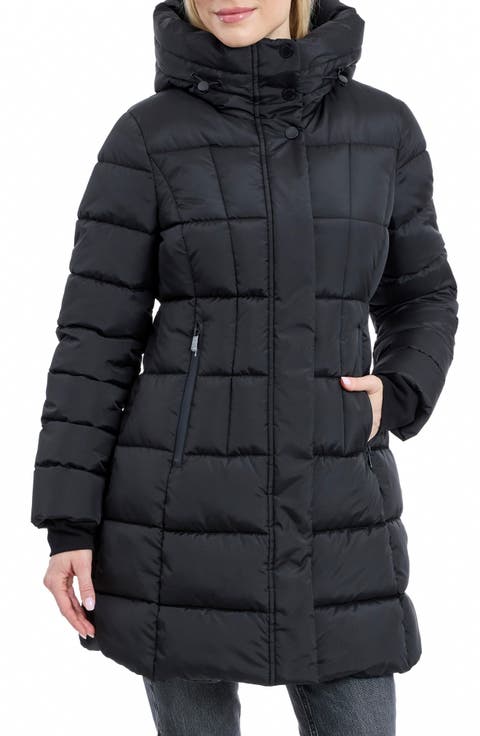 Fitted Puffer Coat