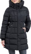 London Fog Fitted Puffer Coat
