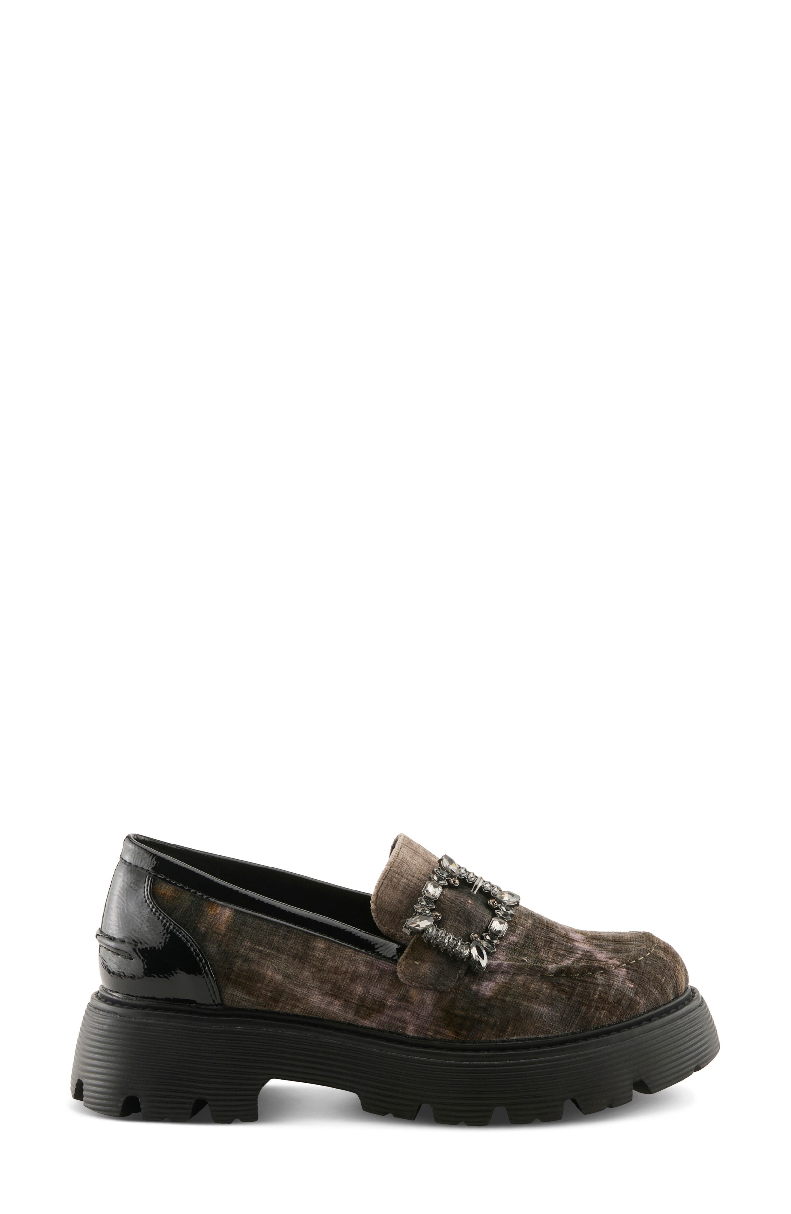Morhua Platform Loafer, Alternate, color, OLIVE MULTI