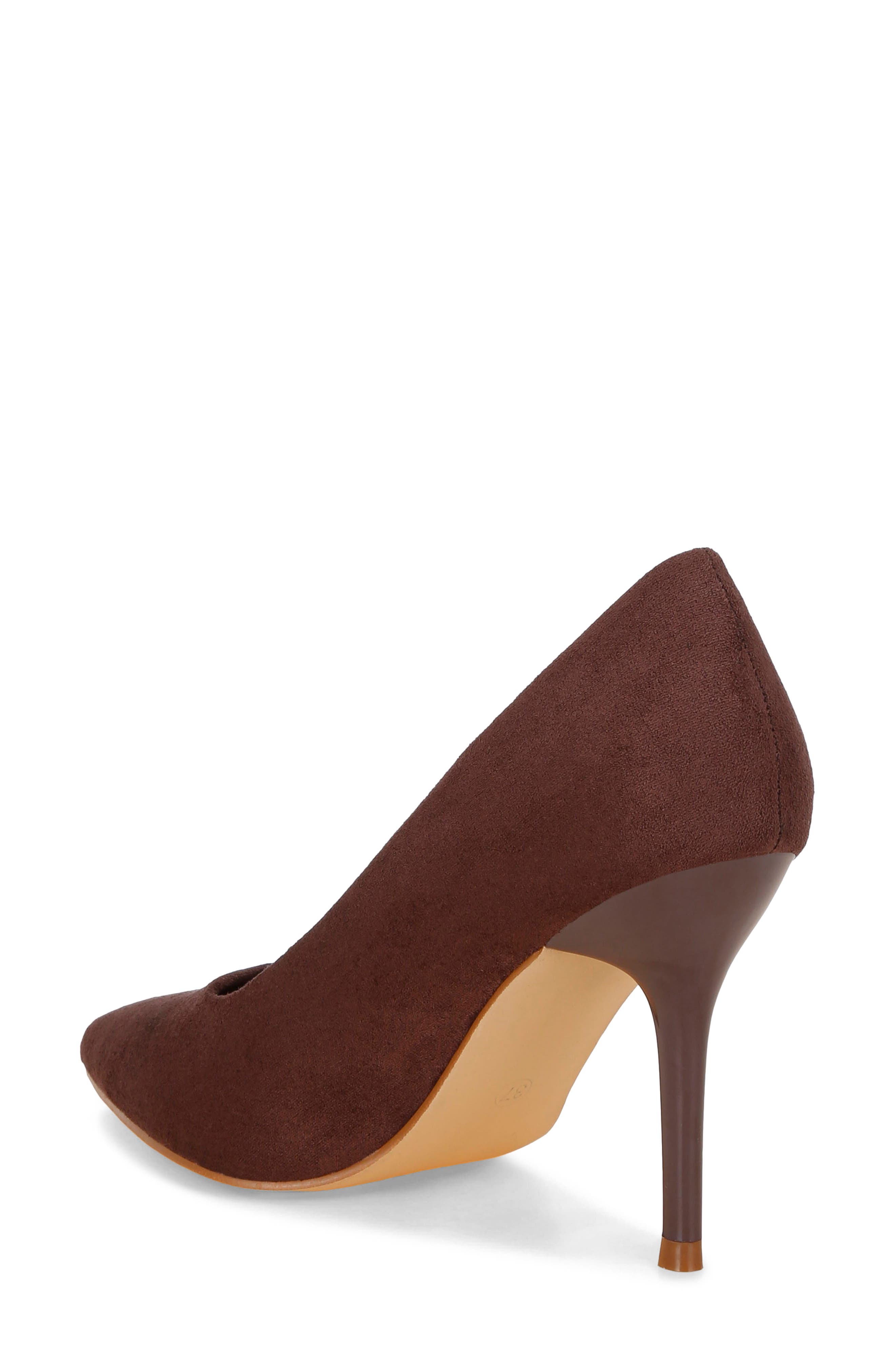 Cassiopa Pump, Alternate, color, BROWN SUEDE