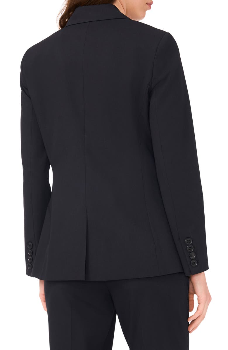 Halogen<sup>®</sup> One-Button Stretch Blazer, Alternate, color, Rich Black