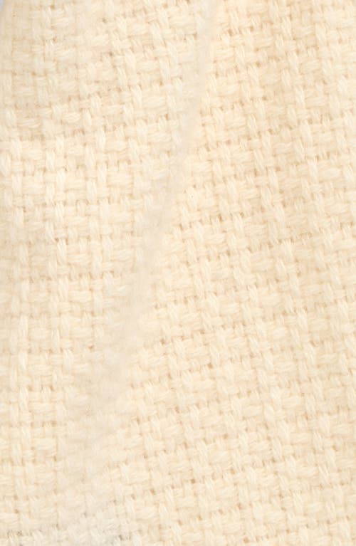 Rag & Bone Textured Cashmere Scarf In Neutral