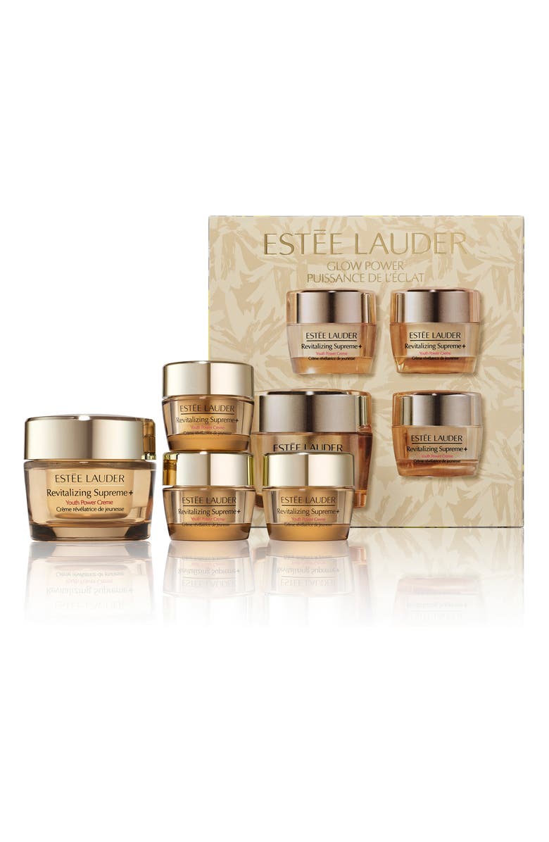 Estée Lauder Glow Power Firm+ Lift + Nourish Skincare Set $186 Value, Main, color,