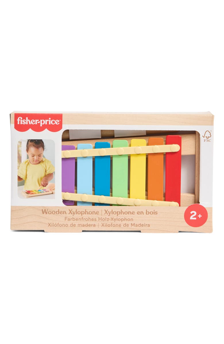 FISHER PRICE Kids' Wooden Xylophone, Alternate, color, 