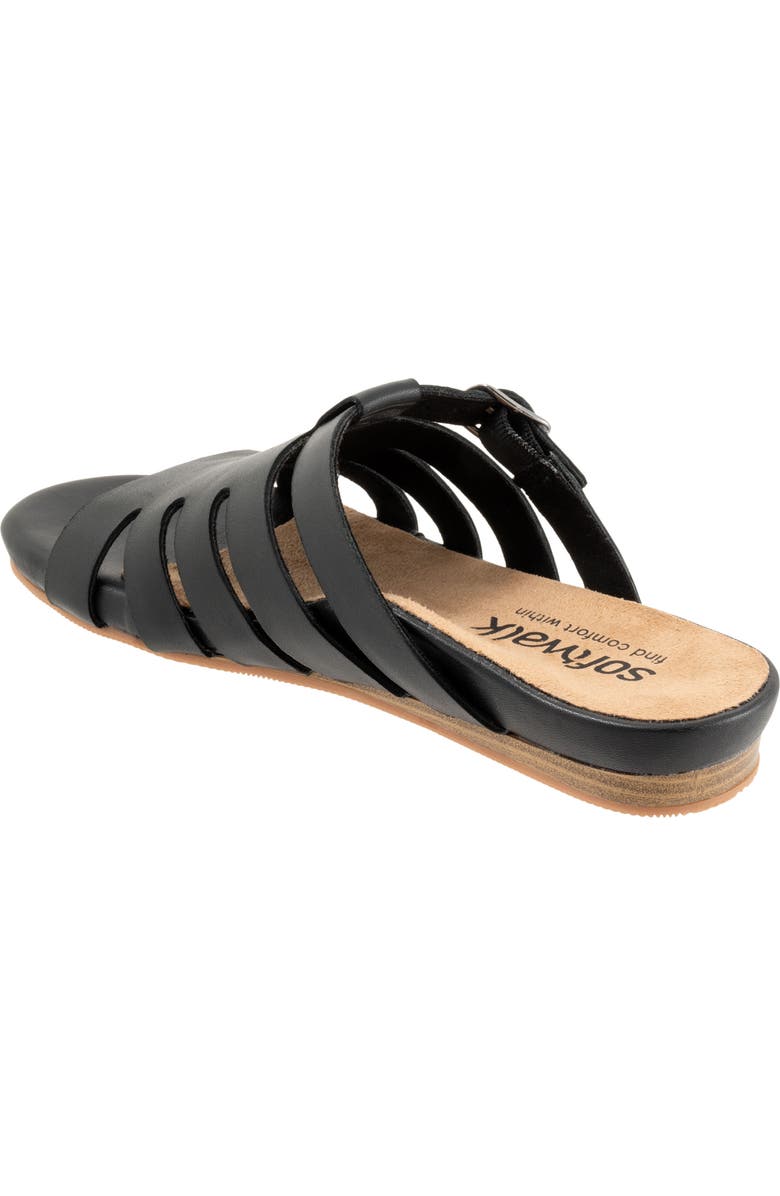 SoftWalk<sup>®</sup> Carolina Slide Sandal, Alternate, color, Black
