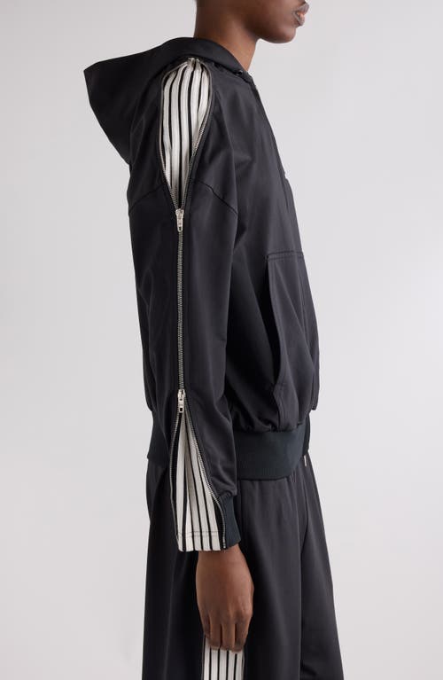 Balenciaga Loop Sports Icon Full Zip Hoodie In Multi
