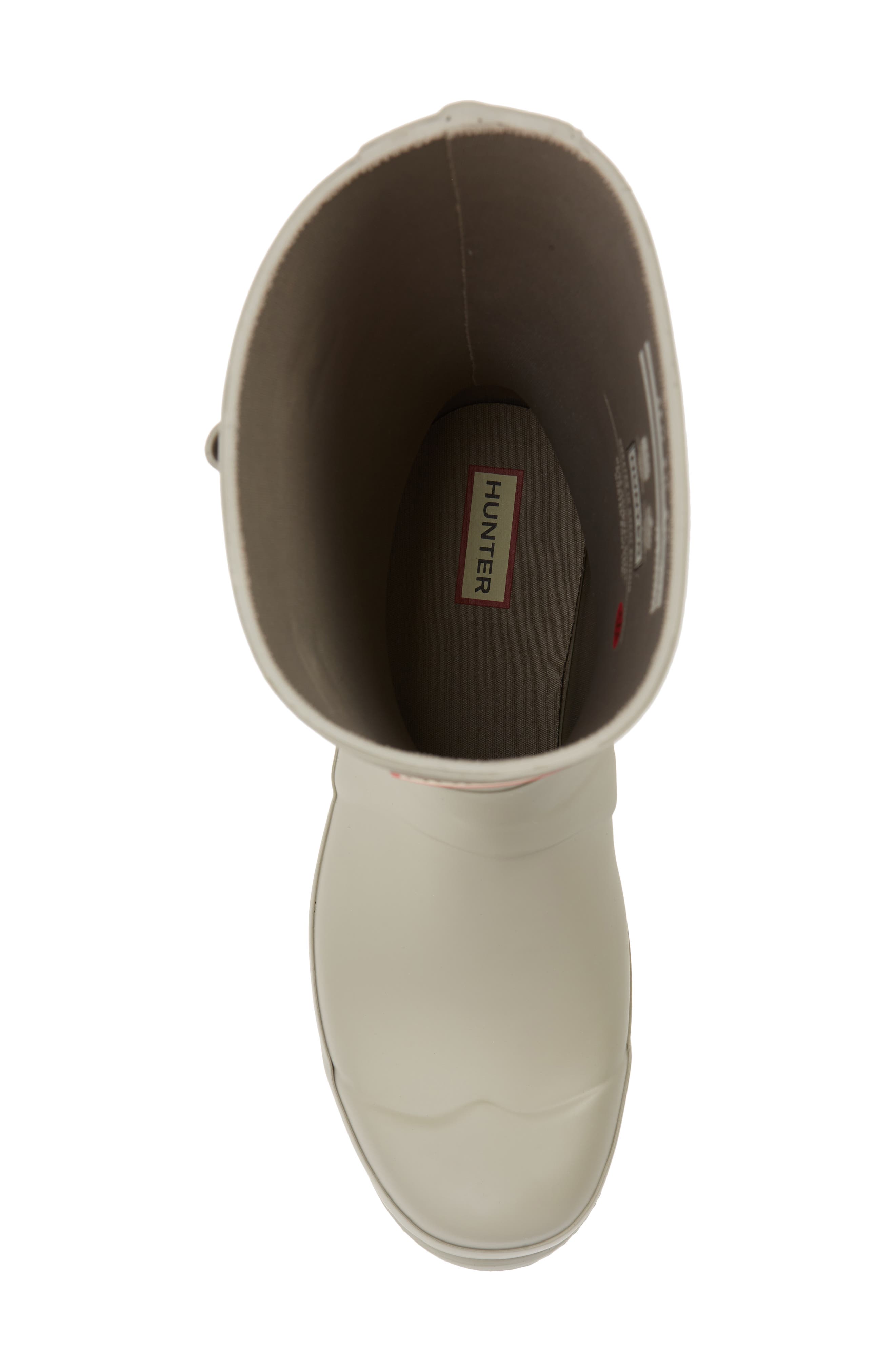 Original Short Waterproof Rain Boot, Alternate, color, GREY