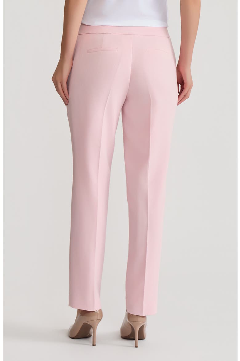 Flat Front Slim Pants, Alternate, color, TUTU PINK