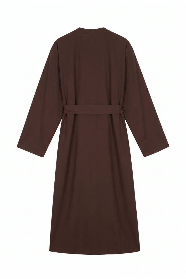 Lune Kaftan Robe, Main, color, Brown