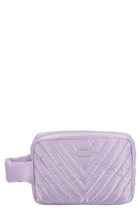Ellie Quilted Cosmetic Bag