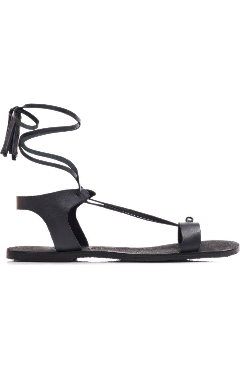 Free People Bryn Barr Wrap Sandal, Alternate, color,