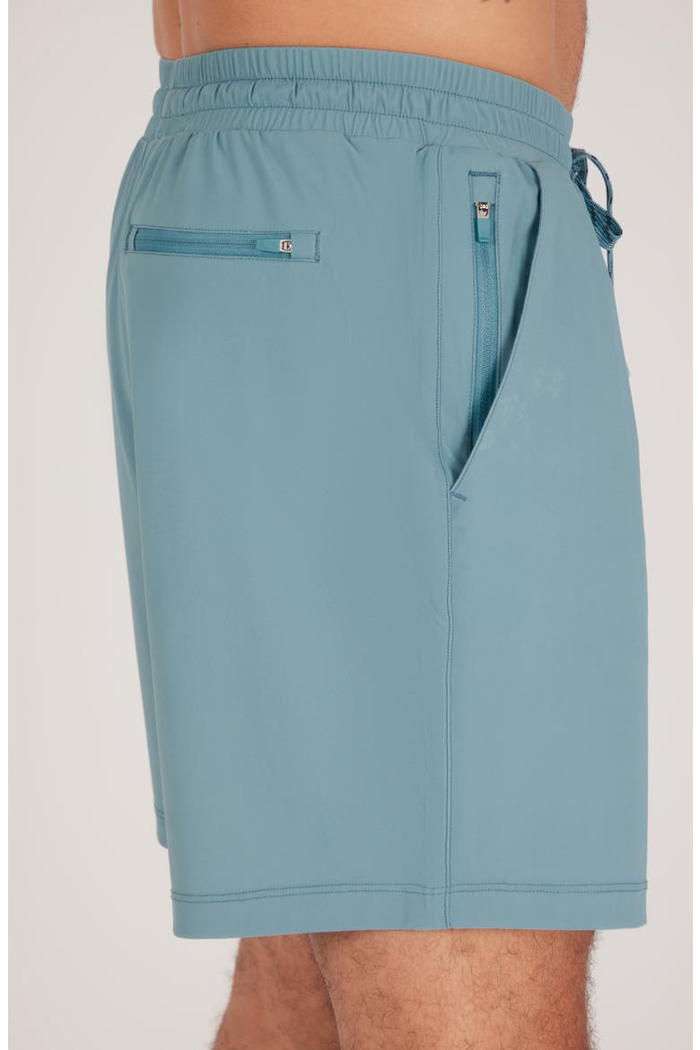 Warp Agility Shorts, Alternate, color, SMOKE BLUE