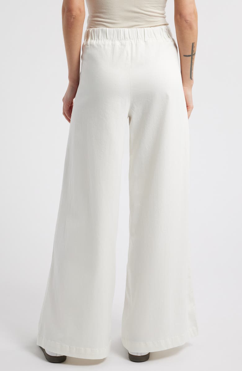 1822 Denim Pleated High Waist Super Wide Leg Jeans, Main, color,