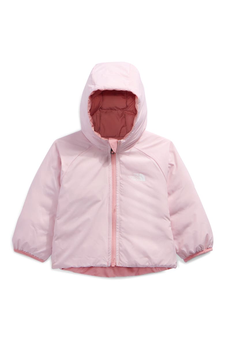 Kids' Perrito Reversible Water Repellent Hooded Jacket, Alternate, color, PRIMROSE