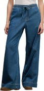 VELVET Mira Wide Leg Drawstring Waist Jeans