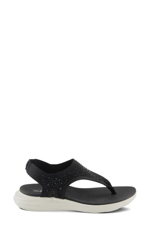Flexus By Spring Step Springall Slingback Platform Sandal In Black
