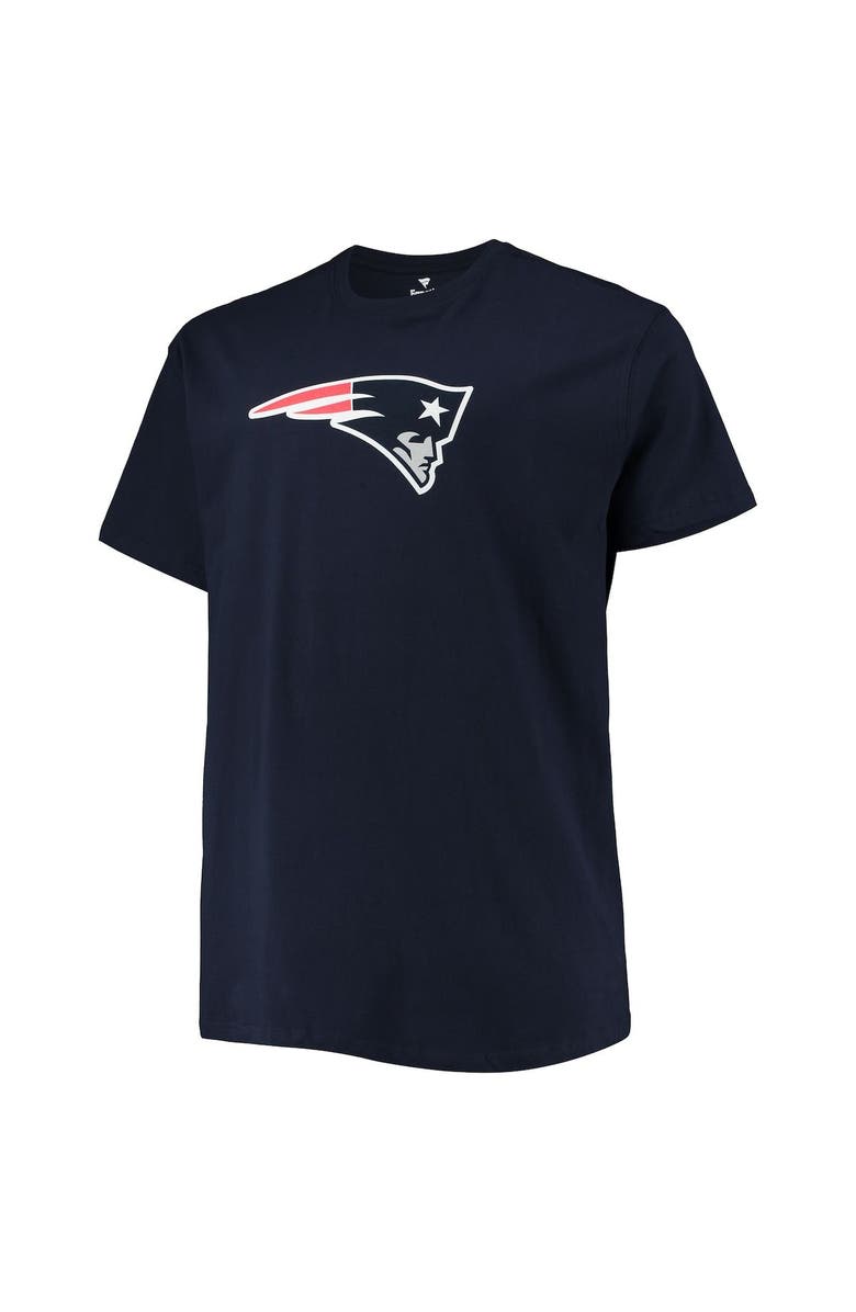 FANATICS Men's Fanatics Branded Mac Jones Navy New England Patriots Big & Tall Player Name & Number T-Shirt, Alternate, color, 