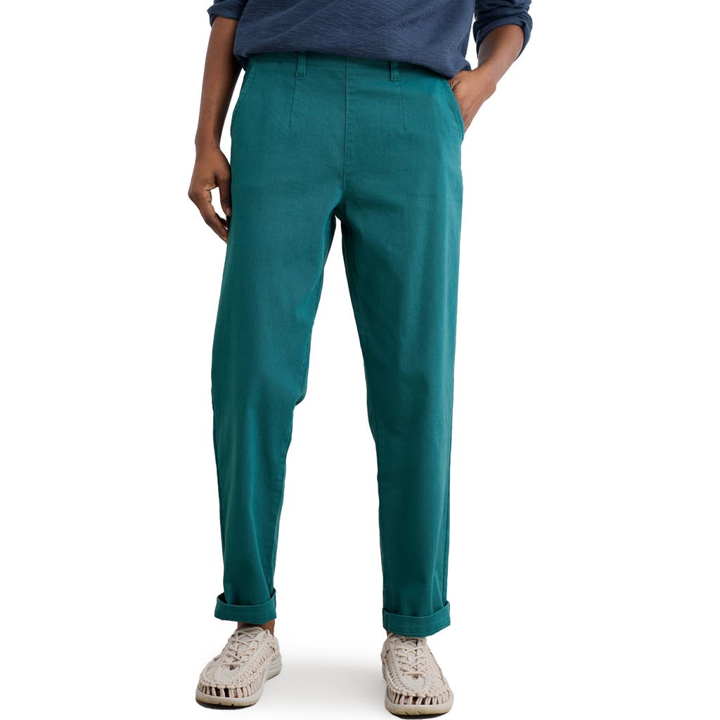 Seasalt Cornwall Waterdance Tapered Leg Pants In Green
