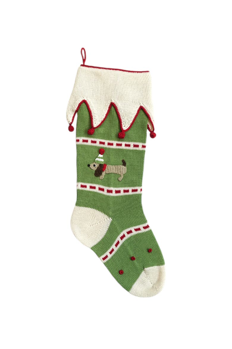 Dog Stocking, Main, color, Green