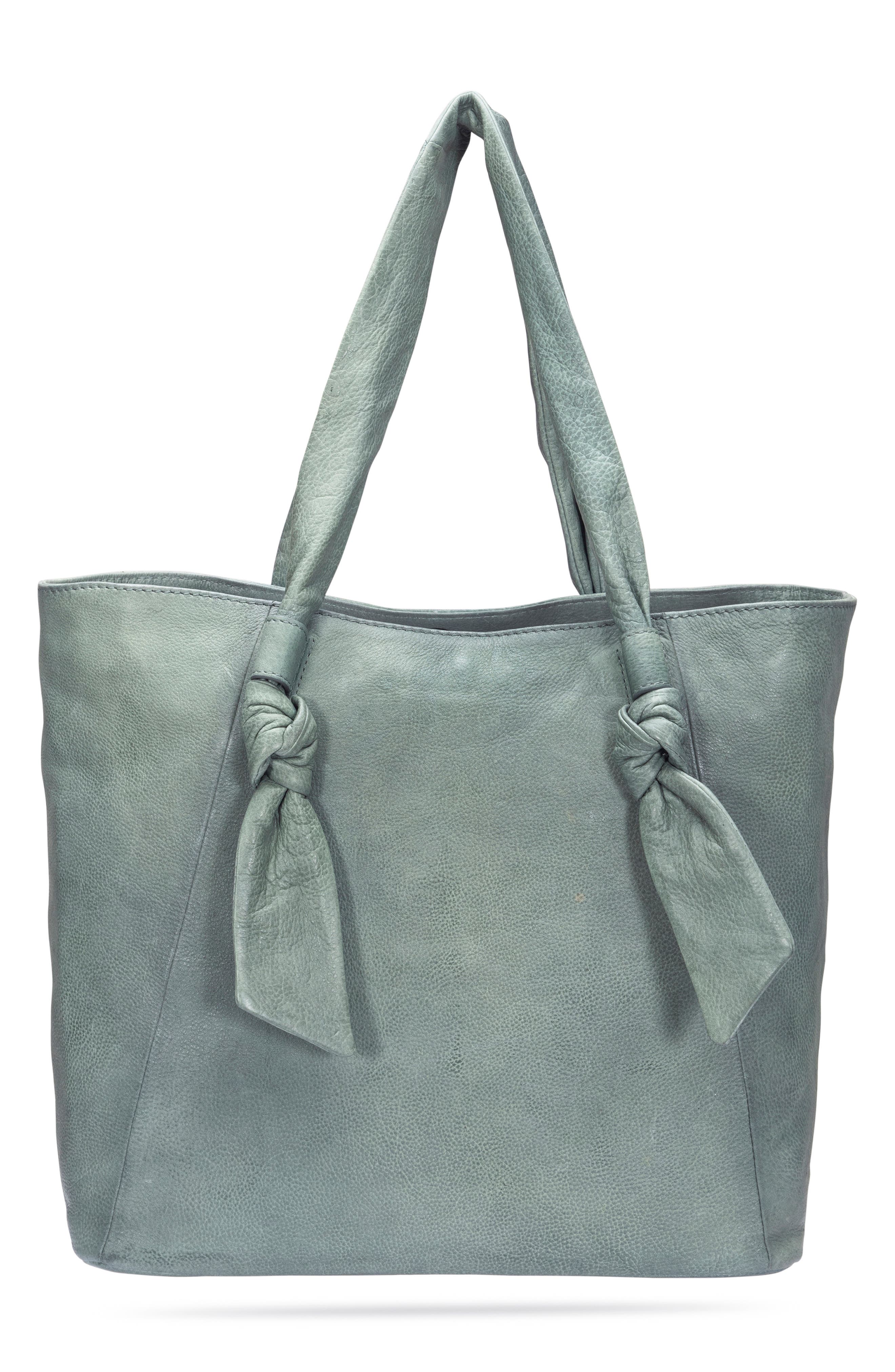 Frye Nora Knotted Strap Tote, Alternate, color, Sky Blue
