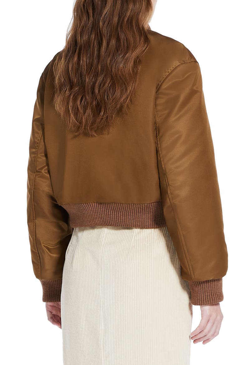 Cloruro Bomber Jacket, Alternate, color, TOBACCO