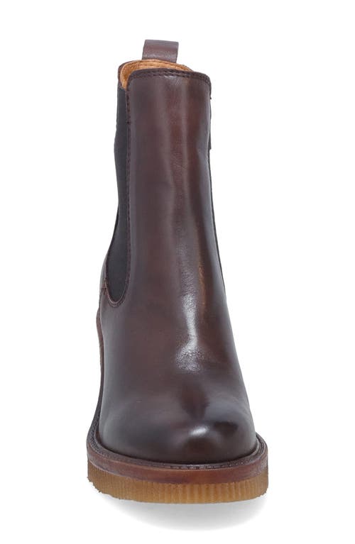 Miz Mooz Averie Platform Wedge Bootie In Brown