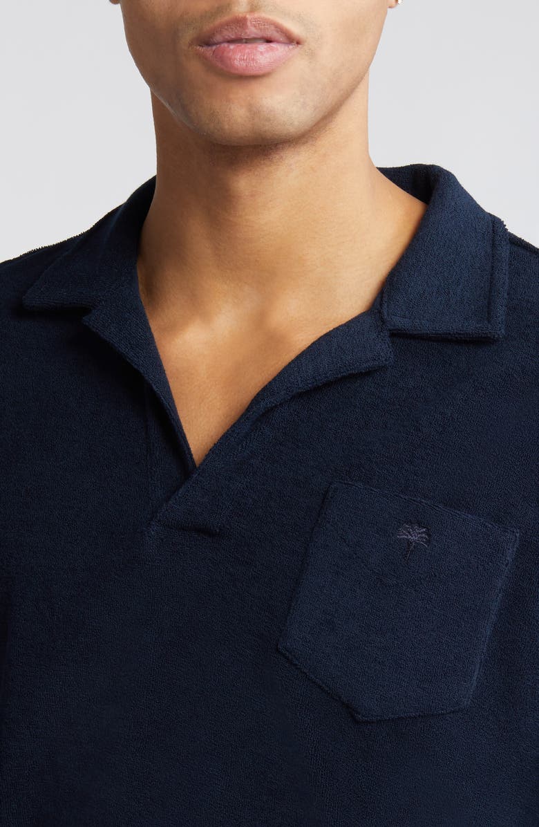 OAS Johnny Collar Terry Cloth Polo, Alternate, color, 