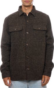 PX Knit Herringbone Shirt Jacket