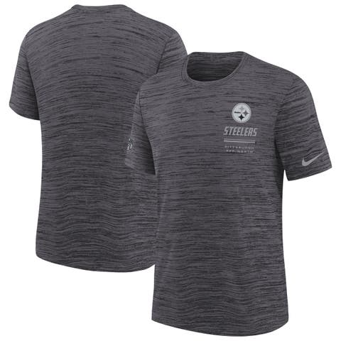 Youth Nike  Black Pittsburgh Steelers Sideline Velocity Dri-FIT T-Shirt