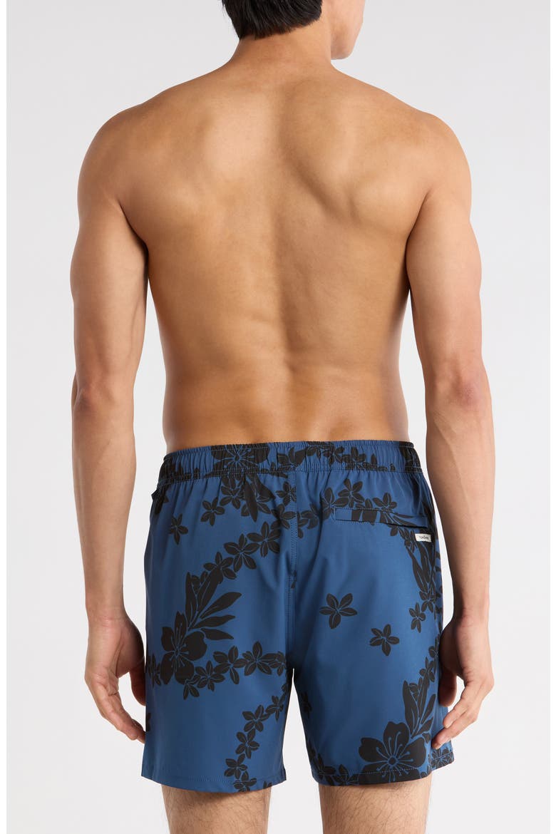 Printed Day Board Shorts, Alternate, color, OCEAN