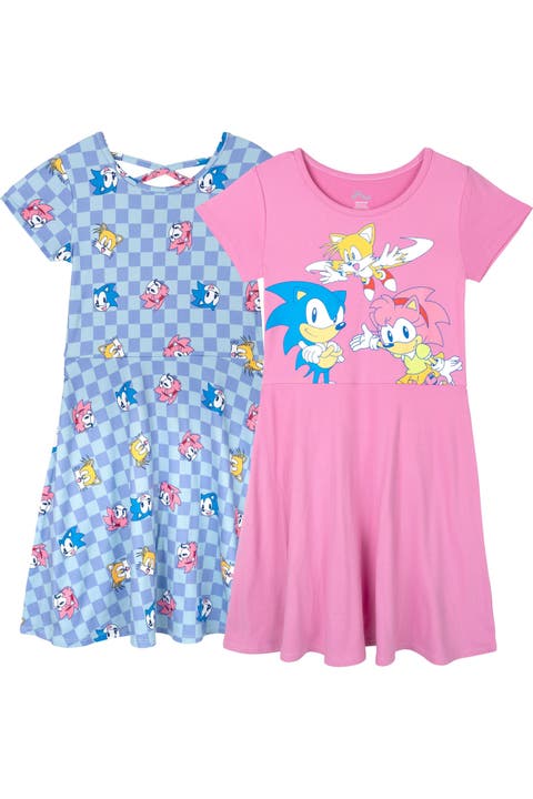 Sonic the Hedgehog 2-Pack Skater Dresses