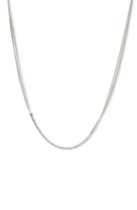 Men's Rope Chain Necklace