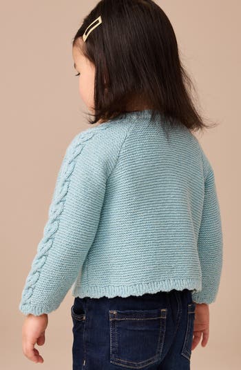 Kids' Embroidered Cardigan