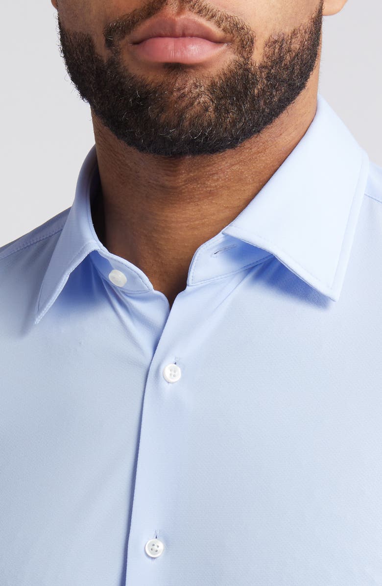 BOSS Hank Kent Slim Fit Dress Shirt, Alternate, color, Lt Past/Bu