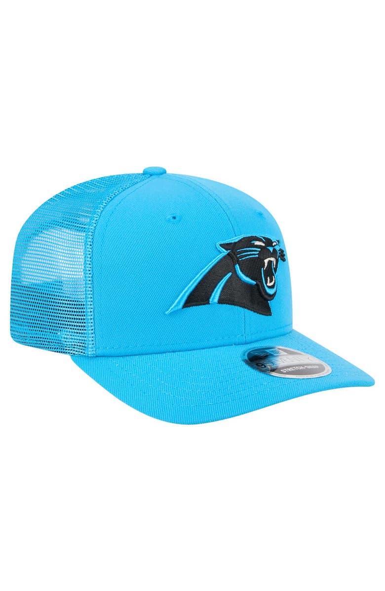 New Era Men's New Era  Blue Carolina Panthers Team Collection 9SEVENTY Stretch-Snap Adjustable Hat, Alternate, color, 