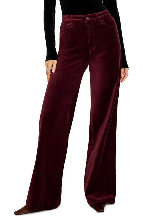 Nordstrom womens wide leg pants best sale