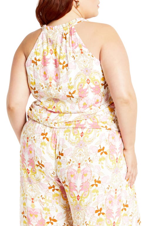 City Chic Sky Sleeveless Top